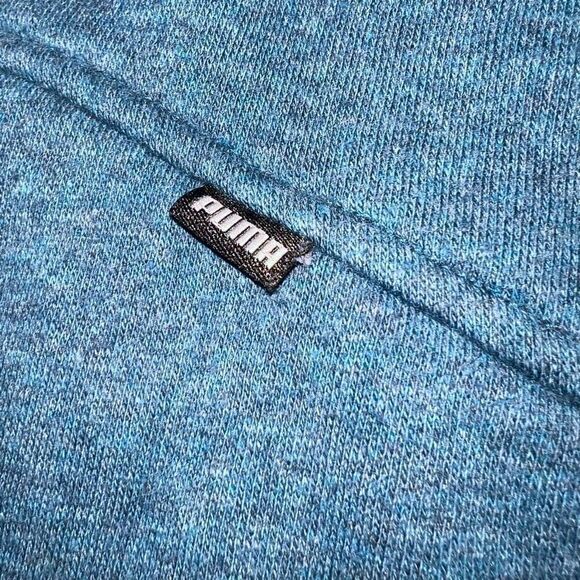 PUMA GOLF Long Sleeve Slouchy Fleece in Gibraltar Sea Heather-Black Women's XXL - Picture 11 of 13